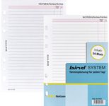 bind Ringbuch-Ergänzungsblätter DIN A5, 50 Blatt