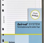 bind Ringbuch-Ergänzungsblätter DIN A5, 50 Blatt