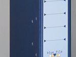 bluefile Ordner Rückenbreite 8 cm DIN A4 Karton dunkelblau