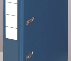 dots Ordner Rückenbreite 5 cm DIN A4 Kunststoff blau