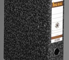 bene Ordner Rückenbreite 8 cm DIN A4 Karton schwarz marmoriert