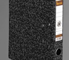 bene Ordner Rückenbreite 4.5 cm DIN A4 Karton schwarz marmoriert
