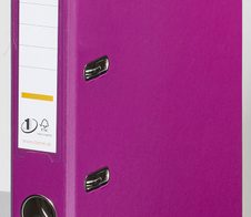 bene Ordner Rückenbreite 5.2 cm DIN A4 Kunststoff brombeer