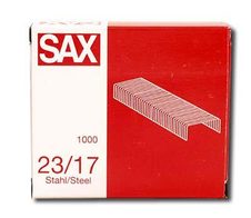 sax design Heftklammern 13 mm 23/17