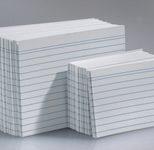 HAN Karteikarten DIN A8 liniert weiß