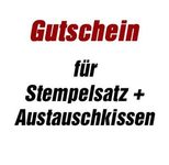 trodat Gutschein für Stempelsatz + Austauschkissen für 5206 ohne Logo