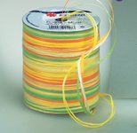 PRÄSENT Geschenkband Multi-Raffia 3 mm x 50 m gelb/orange/grün