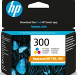 HP Original Druckerpatrone 300 (CC643EE) color dreifarbig