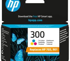 HP Original Druckerpatrone 300 (CC643EE) color dreifarbig