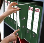 dots Ordner Rückenbreite 8 cm DIN A4 Karton schwarz marmoriert