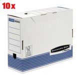 Bankers Box Archivboxen für Ordner 10,8 x 26,5 x 32,7 cm