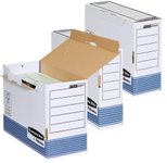 Bankers Box Archivboxen für Ordner 15,5 x 26,5 x 32,7 cm
