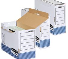 Bankers Box Archivboxen für Ordner 15,5 x 26,5 x 32,7 cm