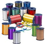 PRÄSENT Geschenkbänder 10 mm x 250 m silber