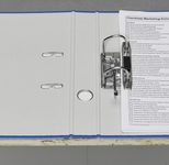 DONAU Ordner Rückenbreite 5 cm DIN A4 Karton blau