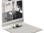 LEITZ Ordner Rückenbreite 6.5 cm DIN A4 Kunststoff arktik weiß