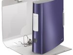 LEITZ Ordner Rückenbreite 8.2 cm DIN A4 Kunststoff titan blau