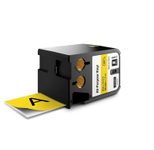 DYMO® Original XTL Schriftband - schwarz auf gelb - für XTL 500, farbiges Vinyl, endlos