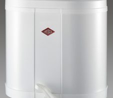 WESCO Mülltrenner 2x 15,0 l weiß