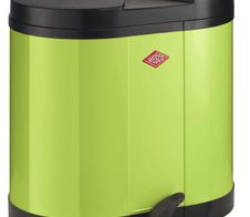 WESCO Mülltrenner 2x 15,0 l limegreen