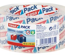 tesa Packband 50 mm  x 66 m transparent