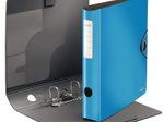 LEITZ Ordner Rückenbreite 6.5 cm DIN A4 Kunststoff hellblau
