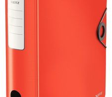 LEITZ Ordner Rückenbreite 8.2 cm DIN A4 Kunststoff hellrot
