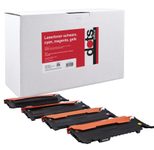 dots Toner kompatibel zu SAMSUNG CLT-P4072c (SU382A), 4er-Set schwarz, cyan, magenta, gelb