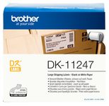 Brother Einzel-Etiketten Brother Etikettenrolle DK11247 DK11247 164 mm x 103 mm weiß