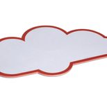 MAUL Moderationskarten 26,5 x 43,0 cm weiß/rot