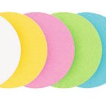Legamaster Moderationskarten Ø 9,5 cm weiß, gelb, rosa, grün, hellblau