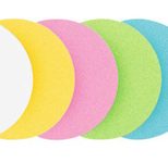 Legamaster Moderationskarten Ø 14,0 cm weiß, gelb, rosa, grün, hellblau