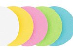 Legamaster Moderationskarten Ø 19,0 cm weiß, gelb, rosa, grün, hellblau