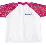 Pelikan Mädchen Kinder Malschürze weiß/pink