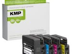 KMP Druckerpatronen H174V schwarz, cyan, magenta, gelb kompatibel zu HP 932XL/933XL (C2P42AE), 4er-Set