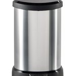 curver Mülleimer 20,0 l silbermetallic