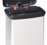 curver Mülltrenner 10,0 + 18,0 l silbermetallic