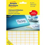 AVERY Zweckform Etiketten 22,0 x 18,0 mm