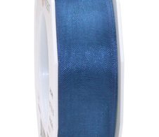 PRÄSENT Geschenkbänder 25 mm x 25 m royalblau