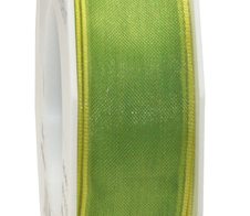 PRÄSENT Geschenkbänder 25 mm x 25 m limette