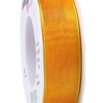 PRÄSENT Geschenkbänder 25 mm x 25 m cabin yellow