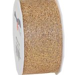 PRÄSENT Geschenkbänder 40 mm x 20 m gold