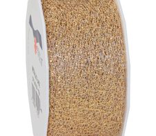 PRÄSENT Geschenkbänder 40 mm x 20 m gold