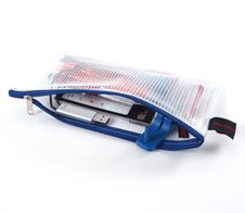 FolderSys Reißverschlussbeutel DIN lang transparent