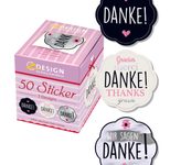 AVERY Zweckform Aufkleber Danke