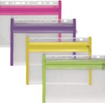 VELOFLEX Reißverschlussbeutel A5 transparent