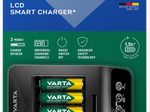 VARTA Akku-Ladegerät inkl. Akkus LCD Smart Charger+