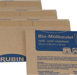 RUBIN Biomüllbeutel 10,0 l naturbraun