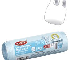 RUBIN Müllbeutel 50,0 l hellblau