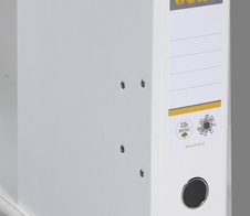 bene Ordner Rückenbreite 8 cm DIN A4 Karton weiß